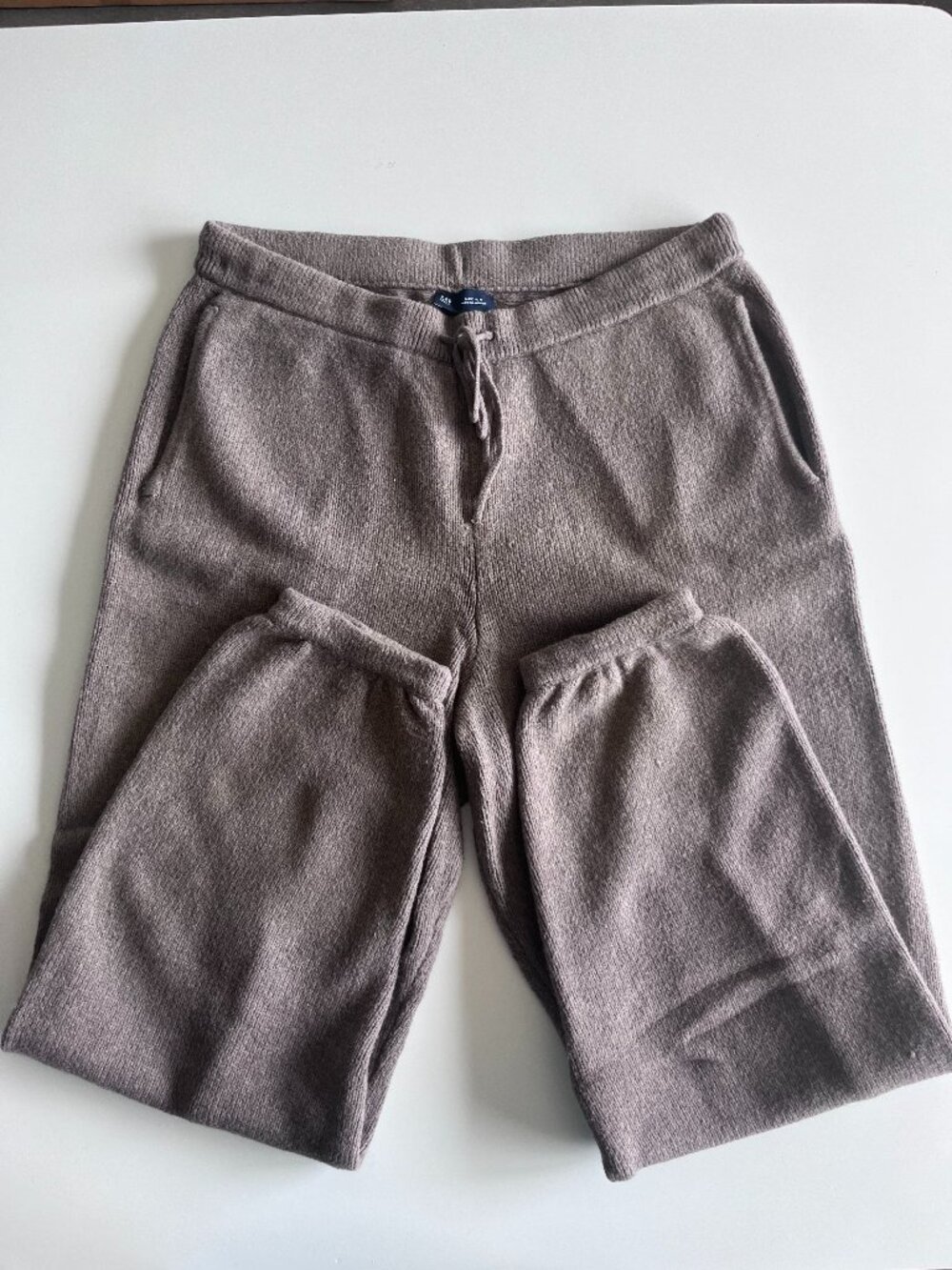 Gap CashSoft Sweater Joggers, Toasted Almond Brown, Size M